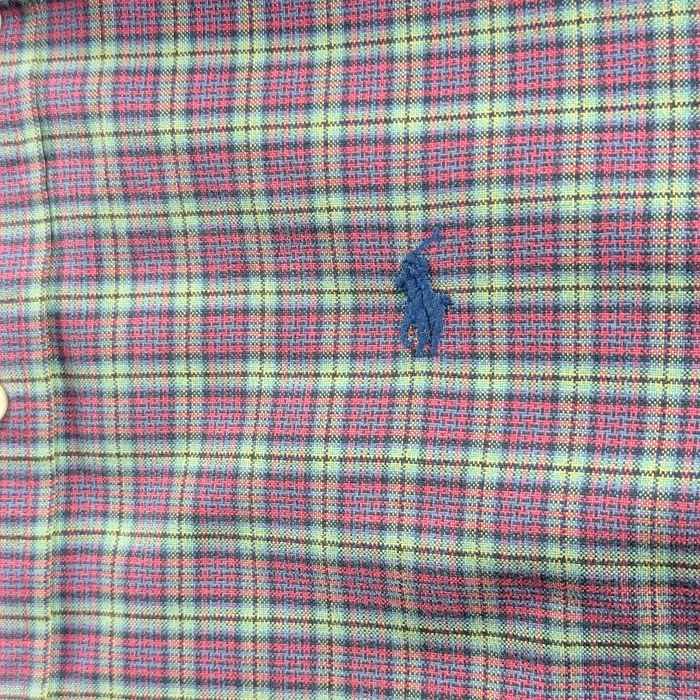 Polo Ralph Lauren Men's M Multicolor Long Sleeve Button-Down Collar Shirt - Picture 6 of 10